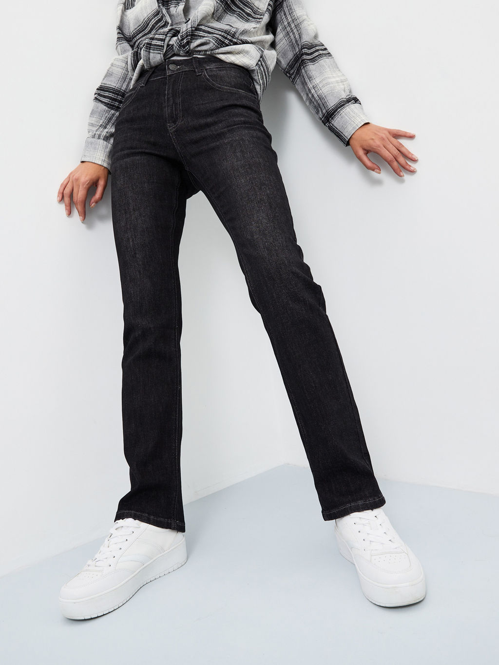 Женские джинсы широкого кроя - Mossmore фото 2