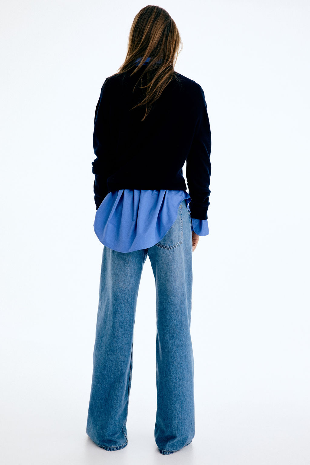 Wide High Waist Jeans - H&m фото 8
