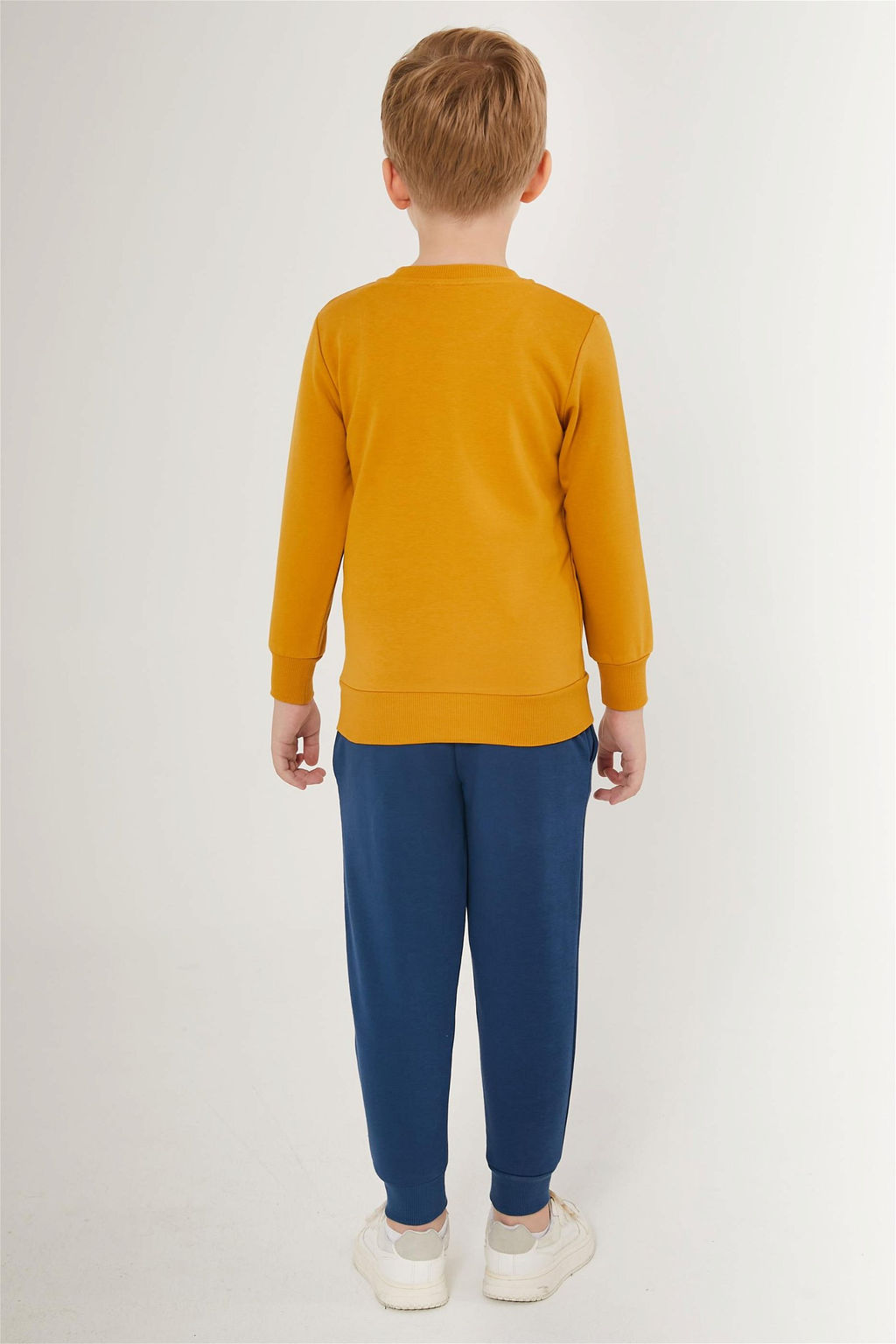 U. S. Polo Assn Горчичный пижамный комплект для мальчика - U.s. polo assn фото 9