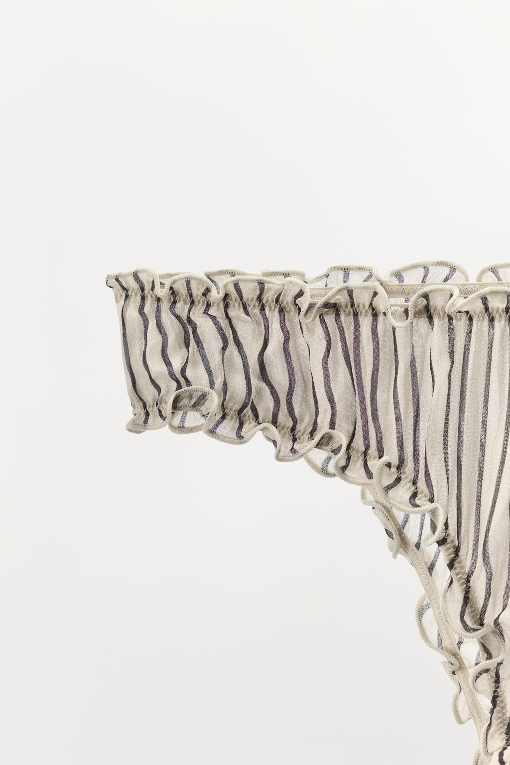BRAGUITA VISCOSA 100% ESTAMPADO RAYAS / rayas - Zara фото 5