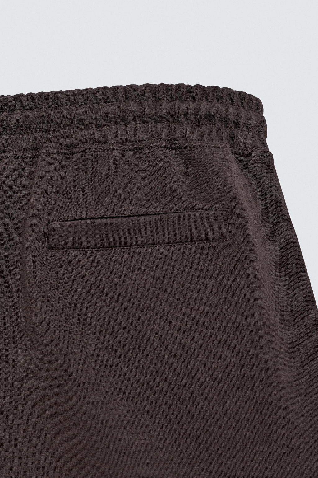 BERMUDA JOGGER RELAXED FIT INTERLOCK / Marr?n oscuro - Zara фото 9