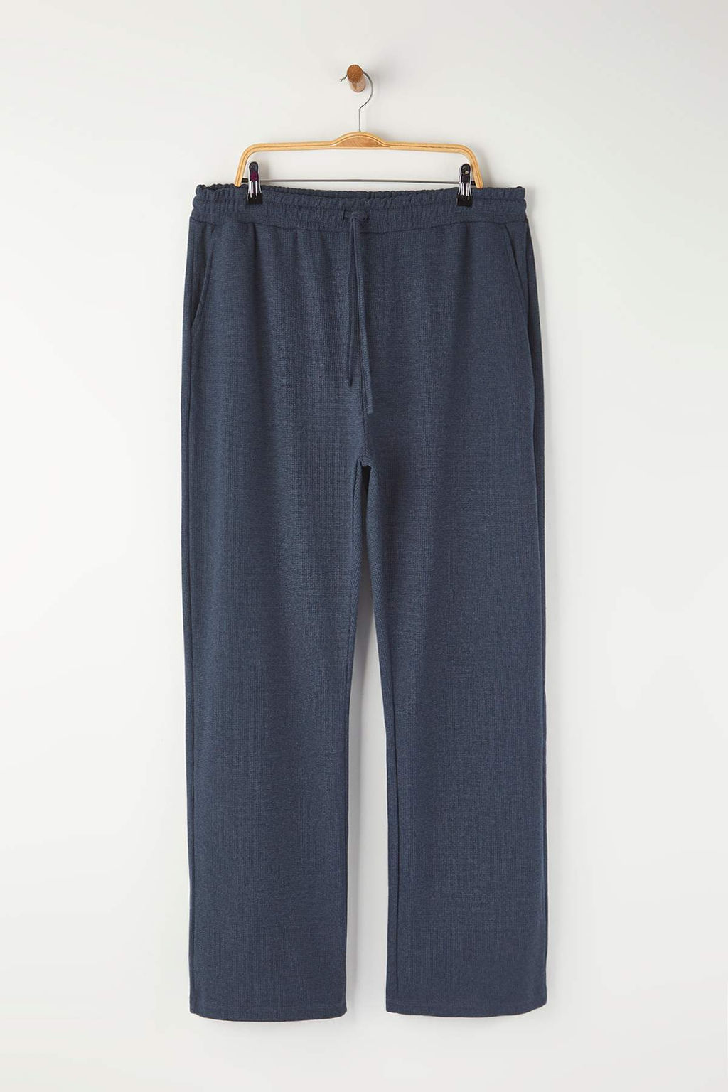 TRENDYOL MAN Siyah Buyuk Beden Oversize/Genis Kesim Dokulu Esofman Alt? TMNSS25AJ00004 - Trendyolmilla фото 6