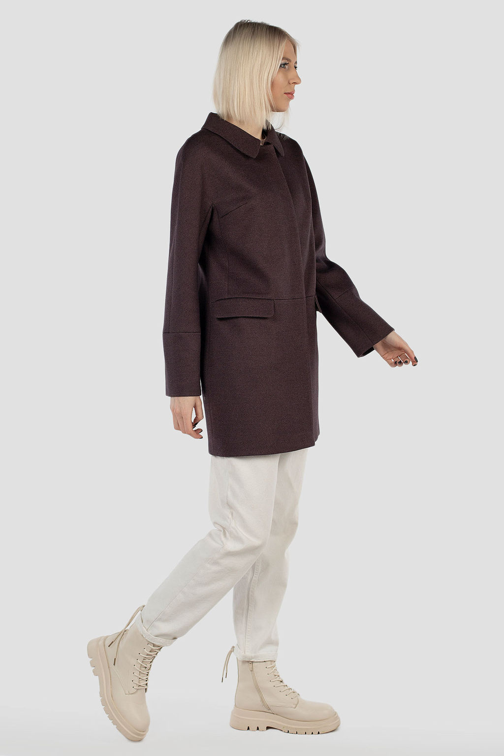 Пальто женское демисезонное - El podio фото 5