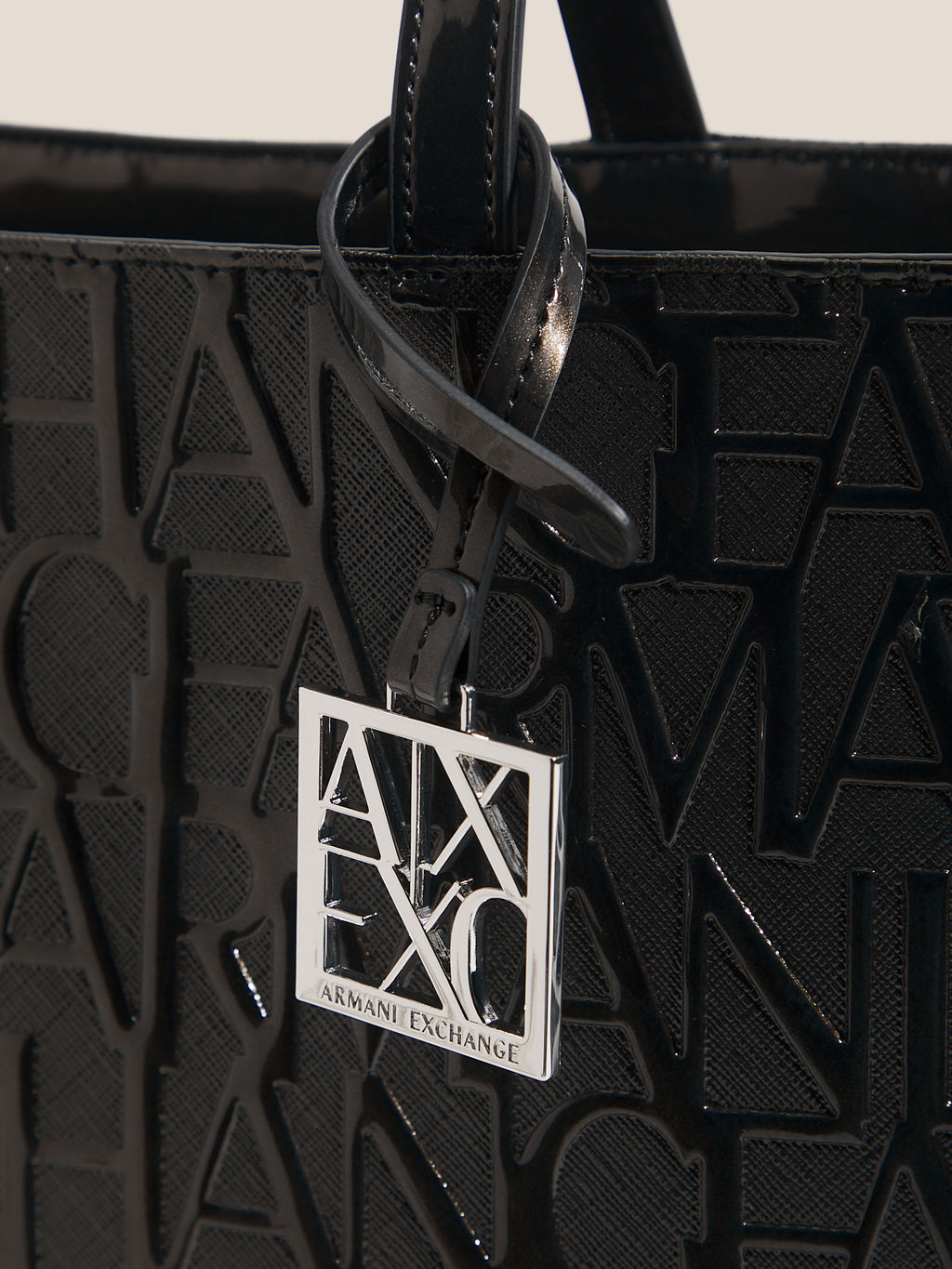 Женский тоут ARMANI EXCHANGE LIZ Артикул 4361313, черный  фото 2