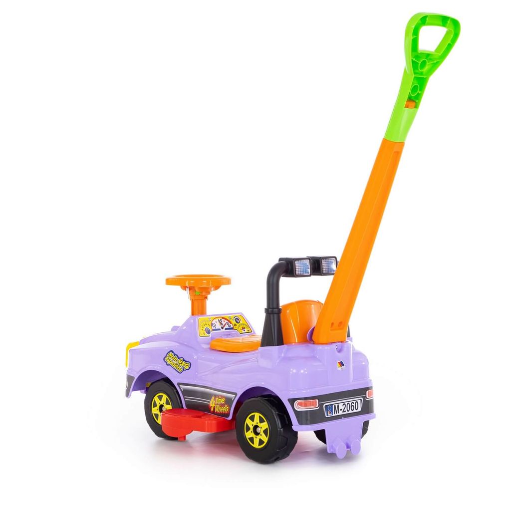 Автомобиль Джип-каталка с ручкой - №2 (сиреневый) - Полесье фото 3