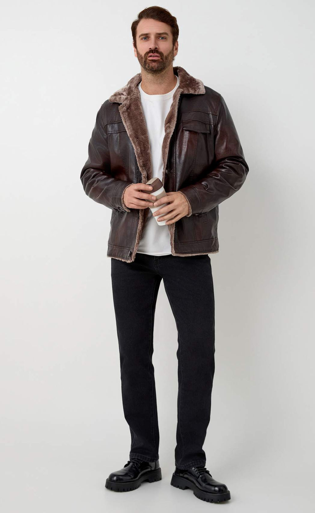 Джинсы утепл P121-0152W black - Primm фото 10