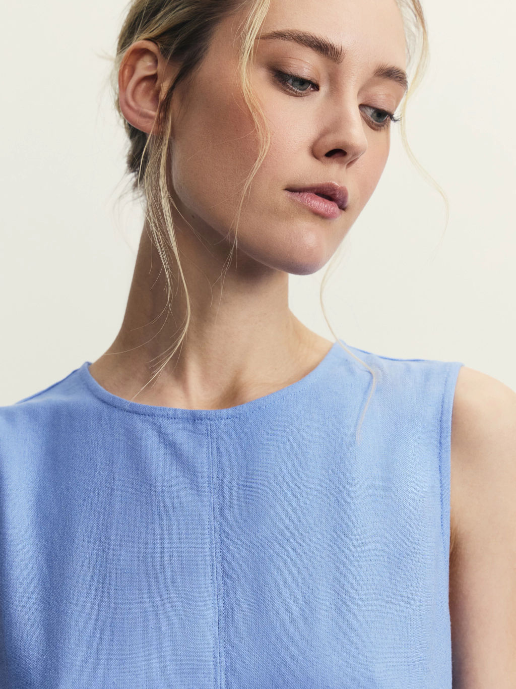 Платье миди изо льна / Zarina  фото 5