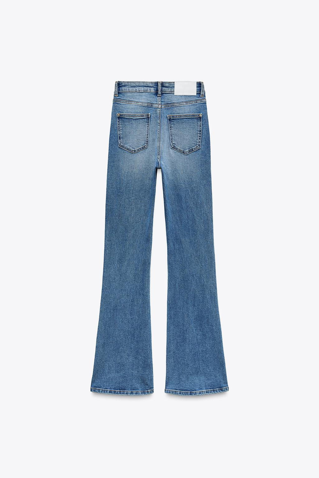 Z1975 FLARED HIGH-WAIST JEANS - Zara фото 7