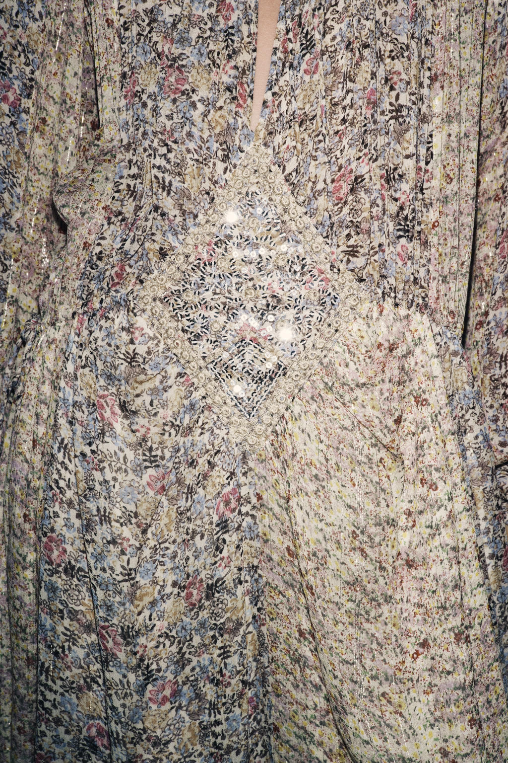 ZW COLLECTION METALLIC THREAD DRESS - Zara фото 10