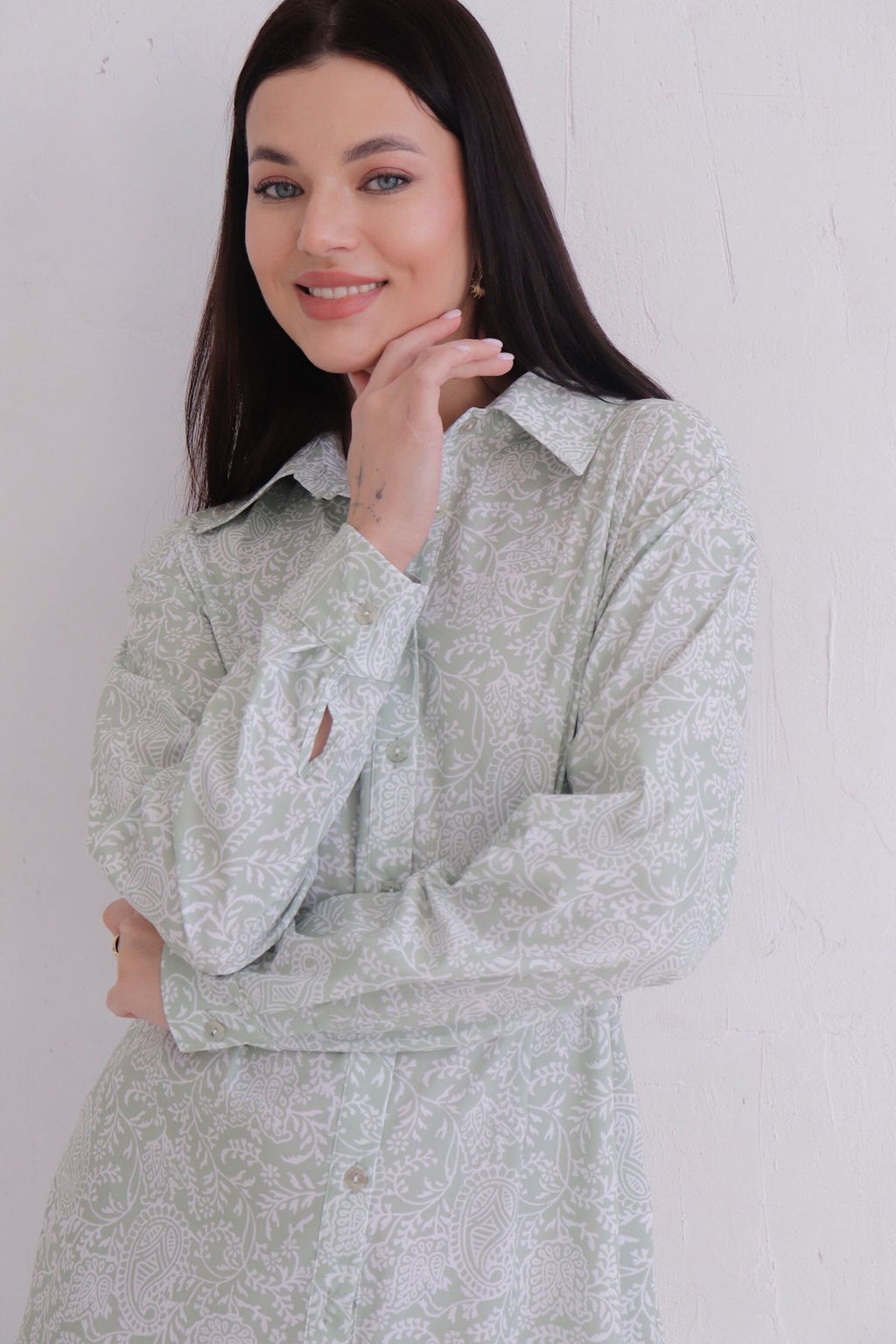 Платье с принтом пейсли - Martichelli фото 5