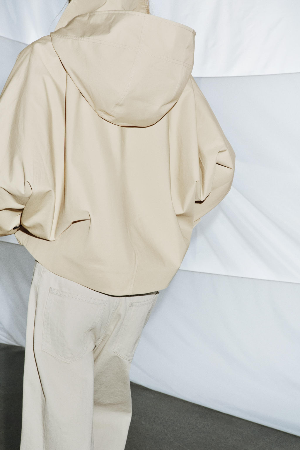 SHORT WATER-REPELLENT TRENCH COAT ZW COLLECTION - Zara фото 9