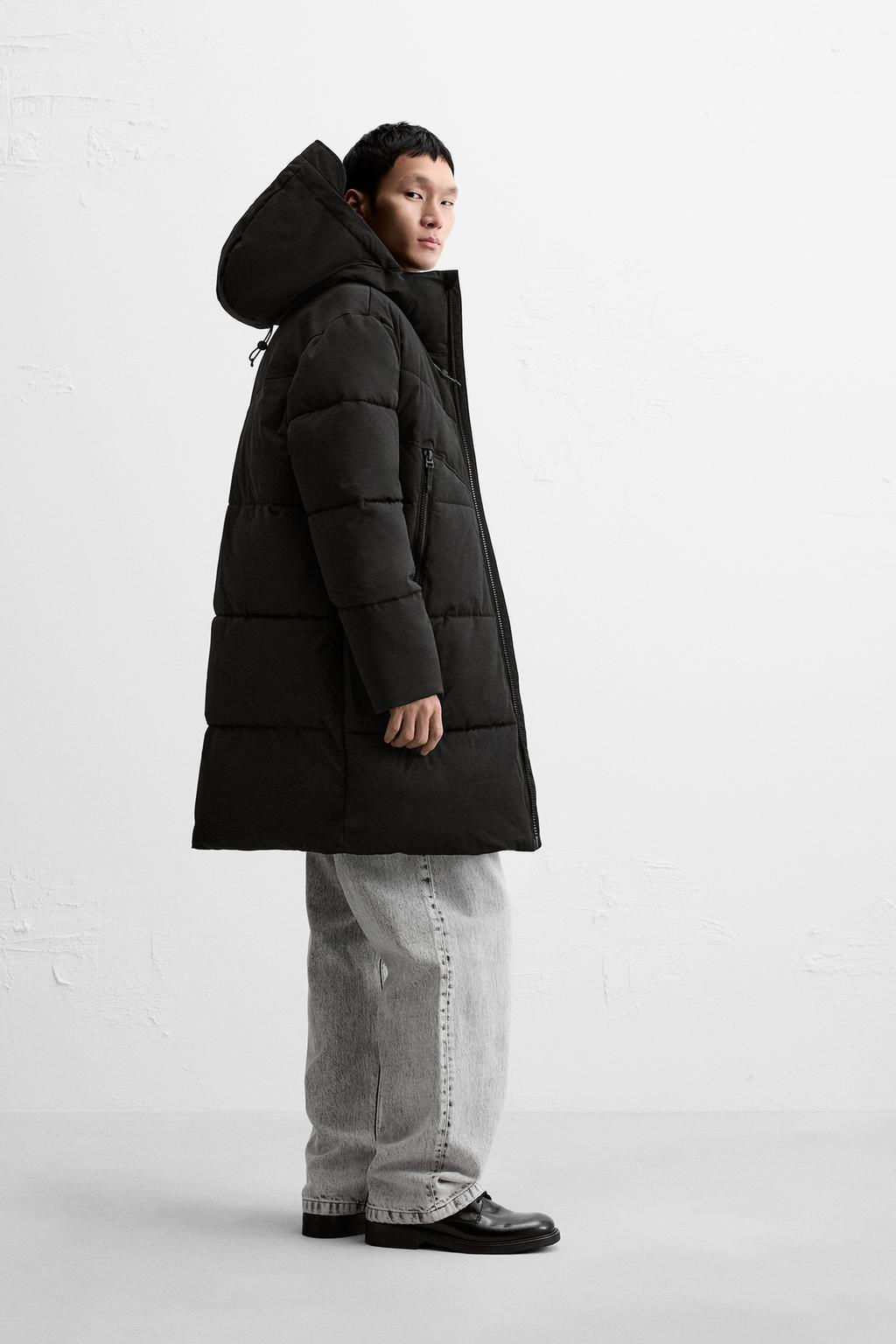 LONG PUFFER JACKET - Zara фото 4