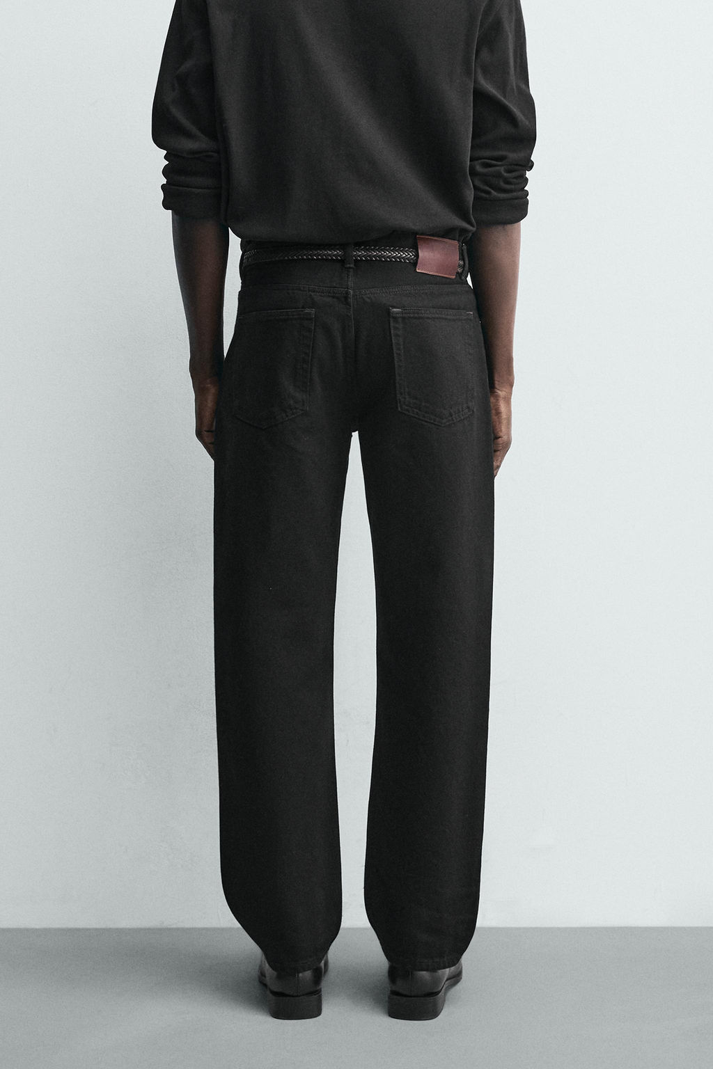 JEANS STRAIGHT FIT / Negro - Zara фото 12