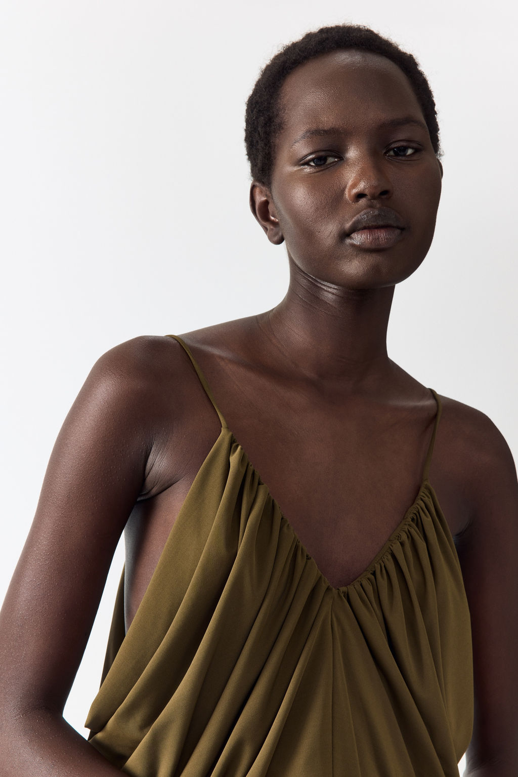 Top drapeado con tirantes espagueti - H&m фото 6