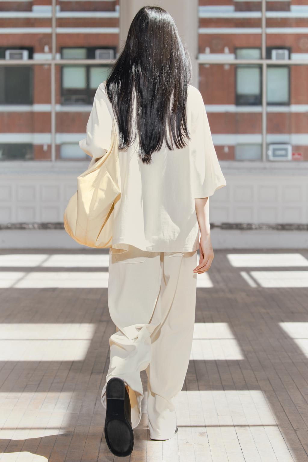 SHORT SLEEVE OVERSIZE SWEATSHIRT - Zara фото 4