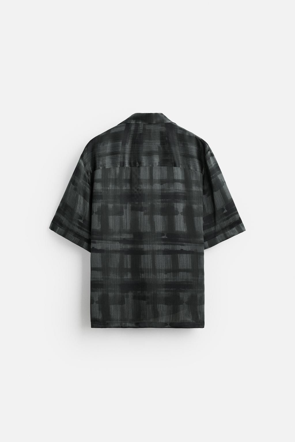 ABSTRACT PRINT SHIRT - Zara фото 8