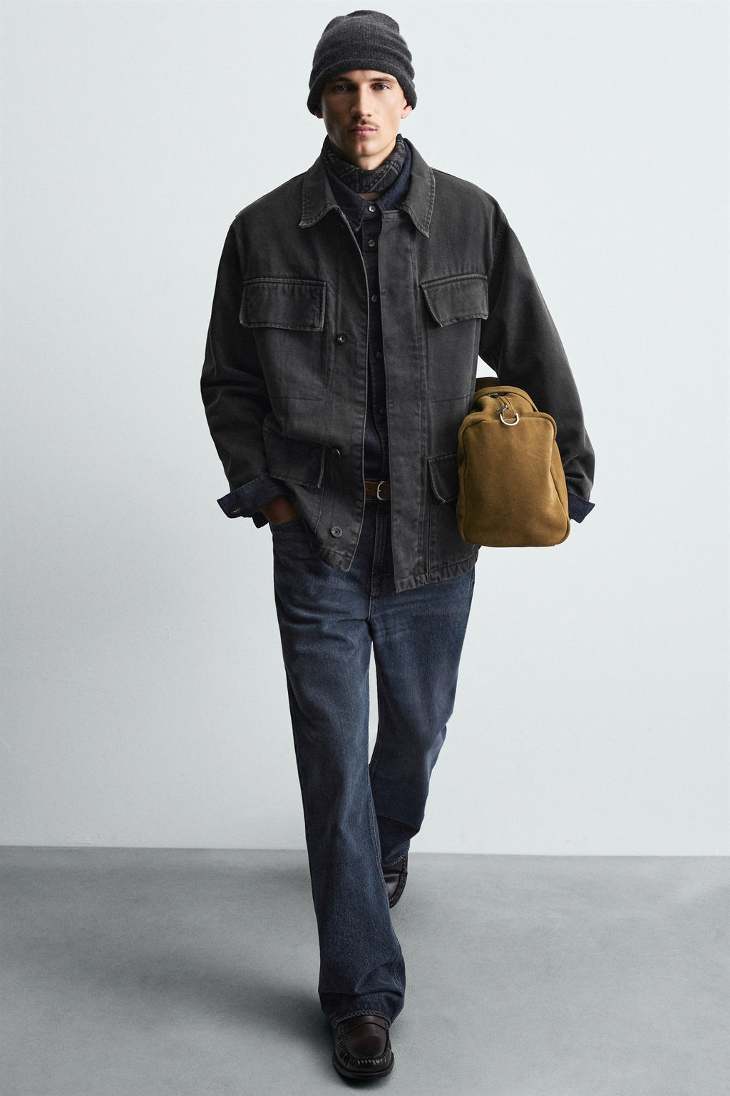 RELAXED FIT JACKET WITH POCKETS - Zara фото 5