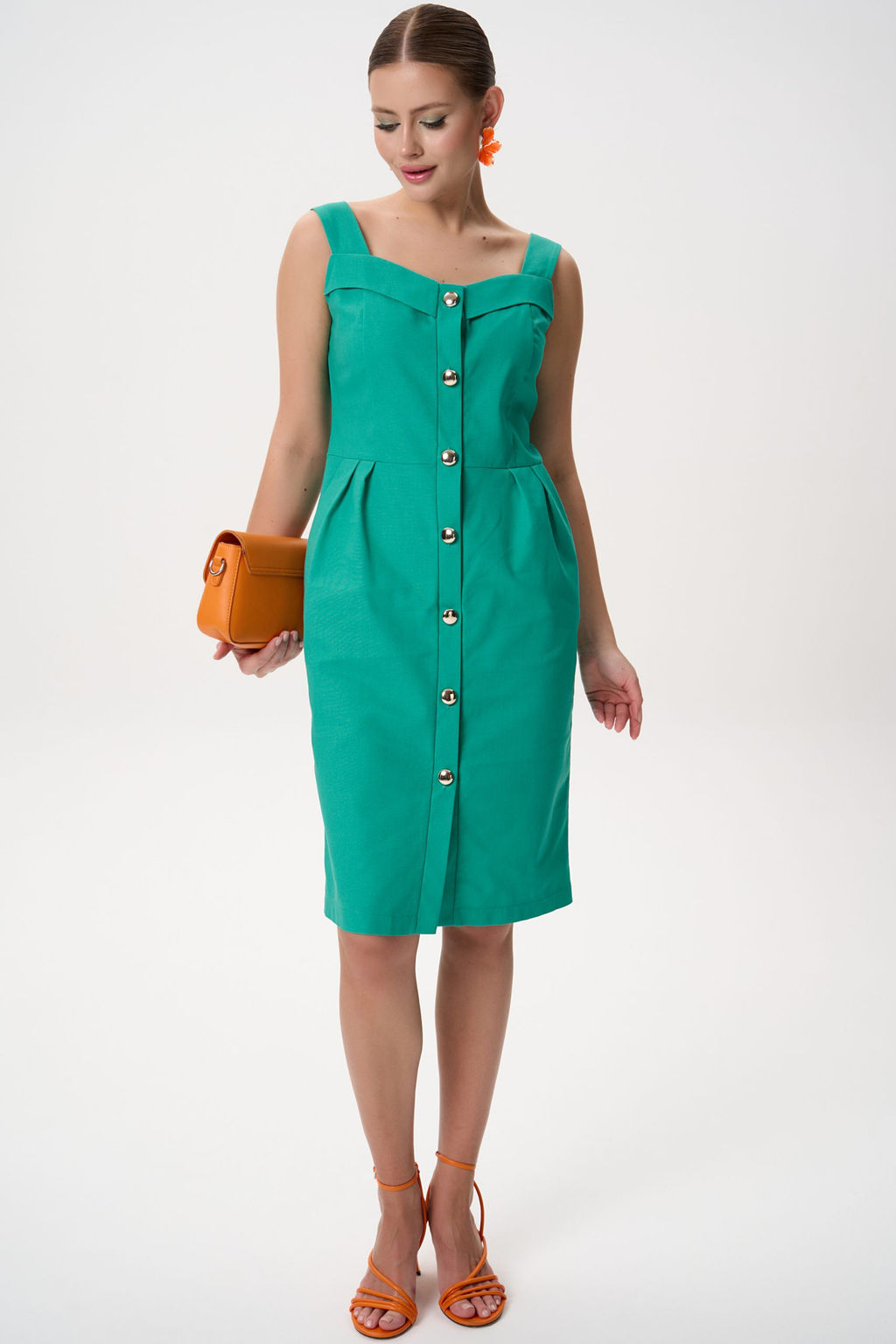 Сарафан Ширли (зелёный) - Эльза фото 11