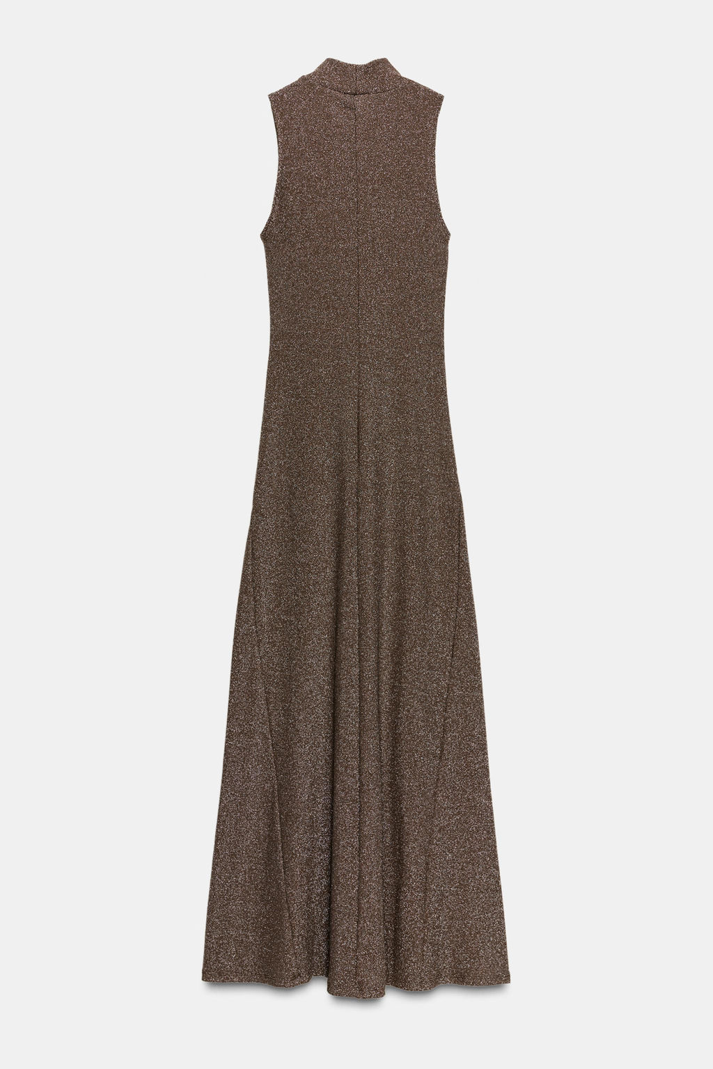 METALLIC THREAD SLEEVELESS DRESS - Zara фото 11