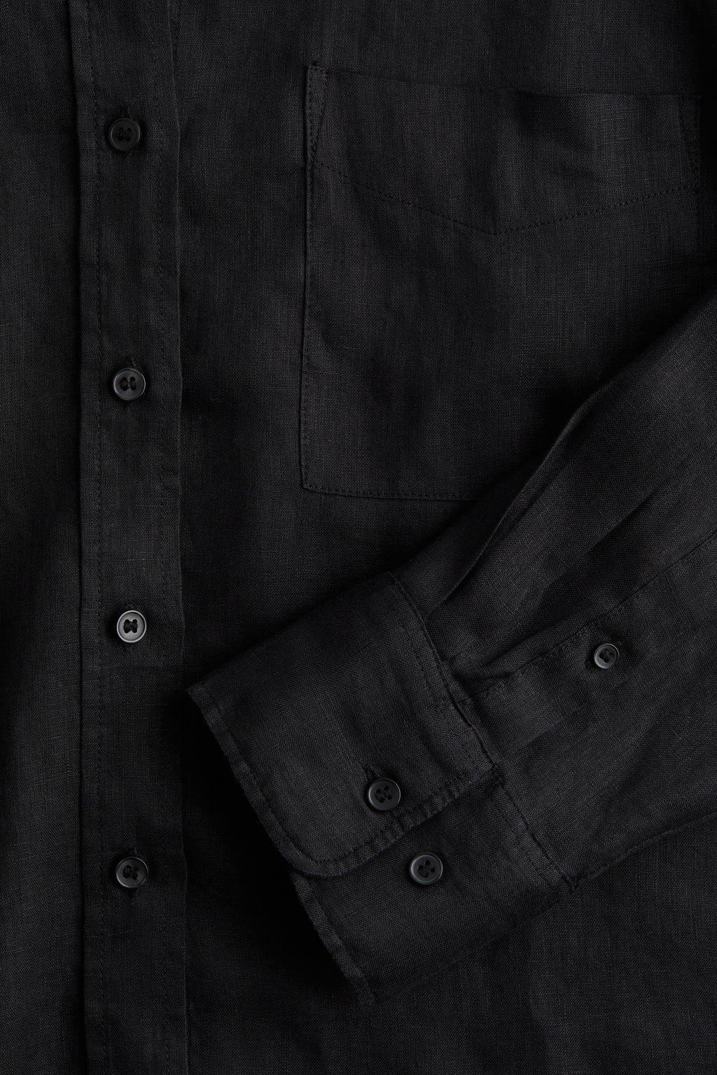 Camisa oversize de lino - H&m фото 2
