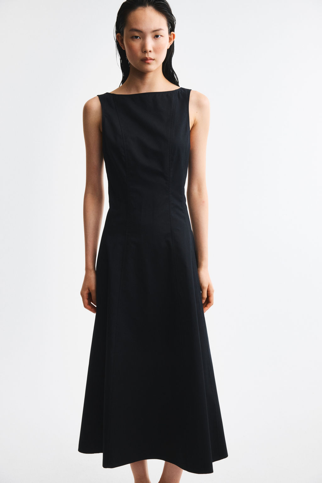 Vestido cut-out de sarga - H&m фото 5
