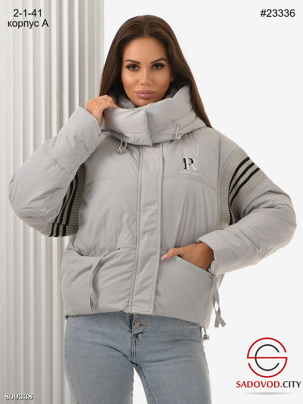 Женская куртка с капюшоном - Bruno фото 3