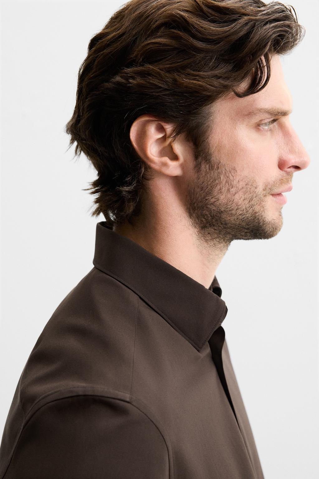 STRETCH SHIRT - Zara фото 27