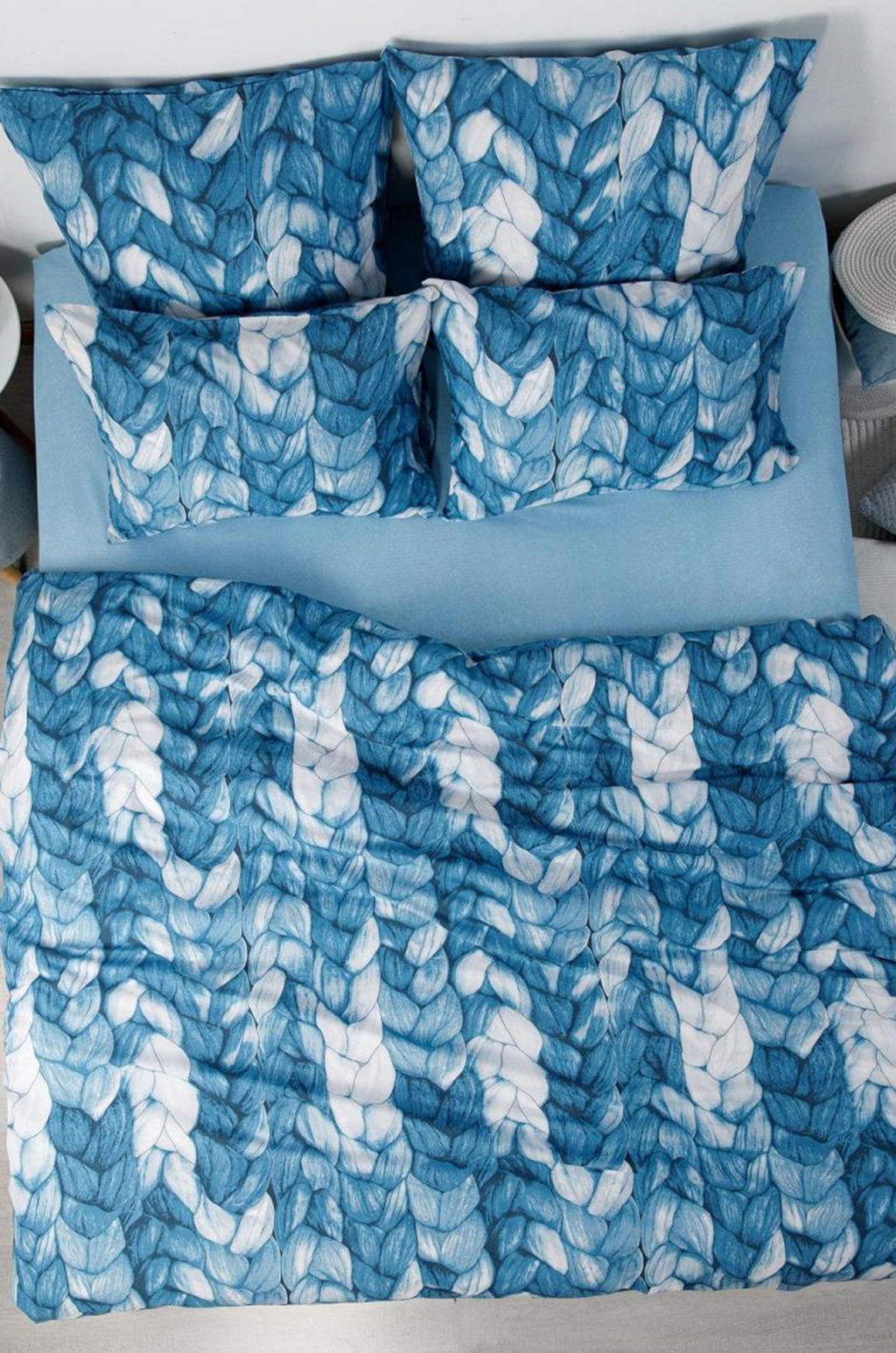 Постельное белье из поплина, евро, наволочки 70*70 Ночь Нежна  фото 2