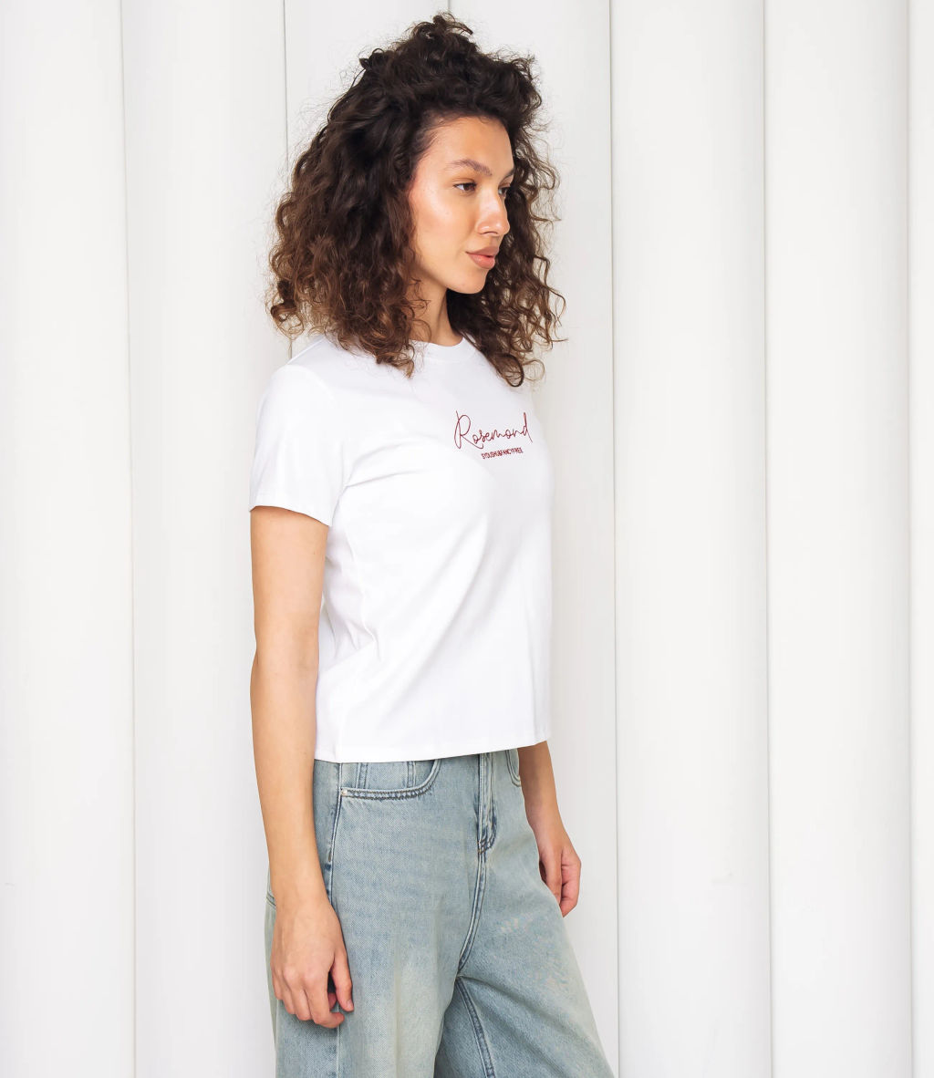 Футболка #КТ4502, белый - Dommod фото 2