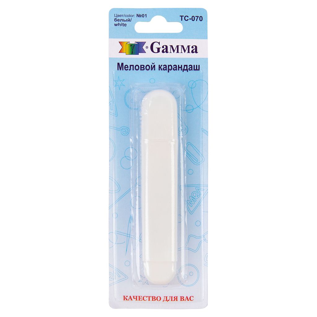 Gamma ТС-070 Карандаш меловой белый