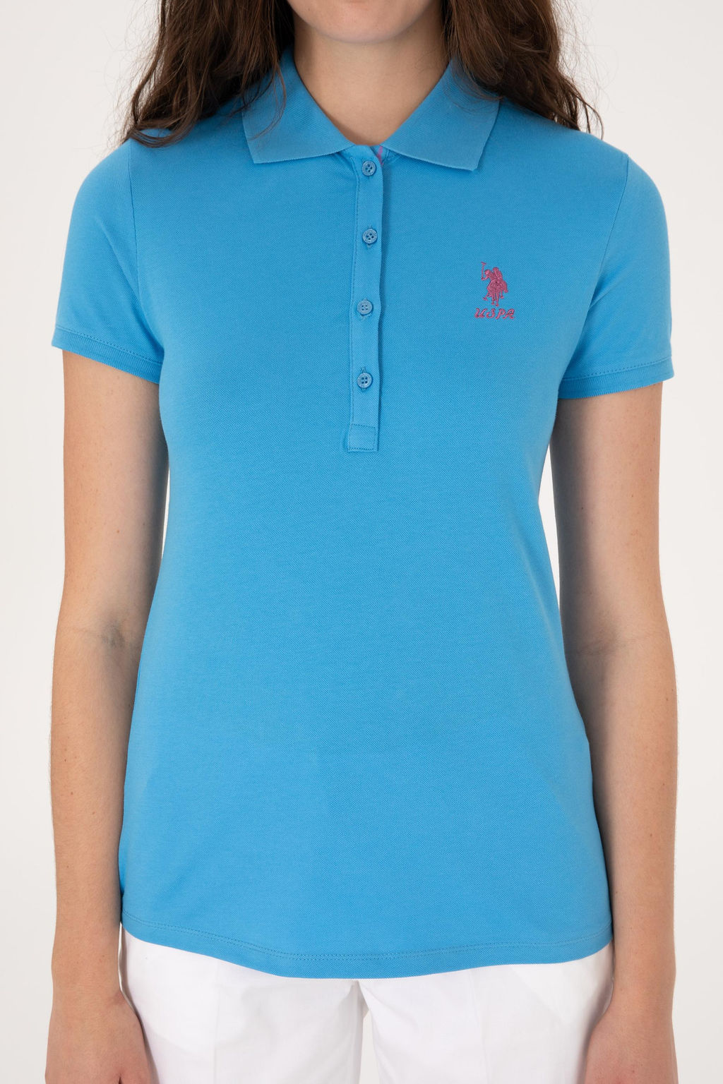 Kad_n Turkuaz Basic Ti__rt - U.s. polo assn фото 6