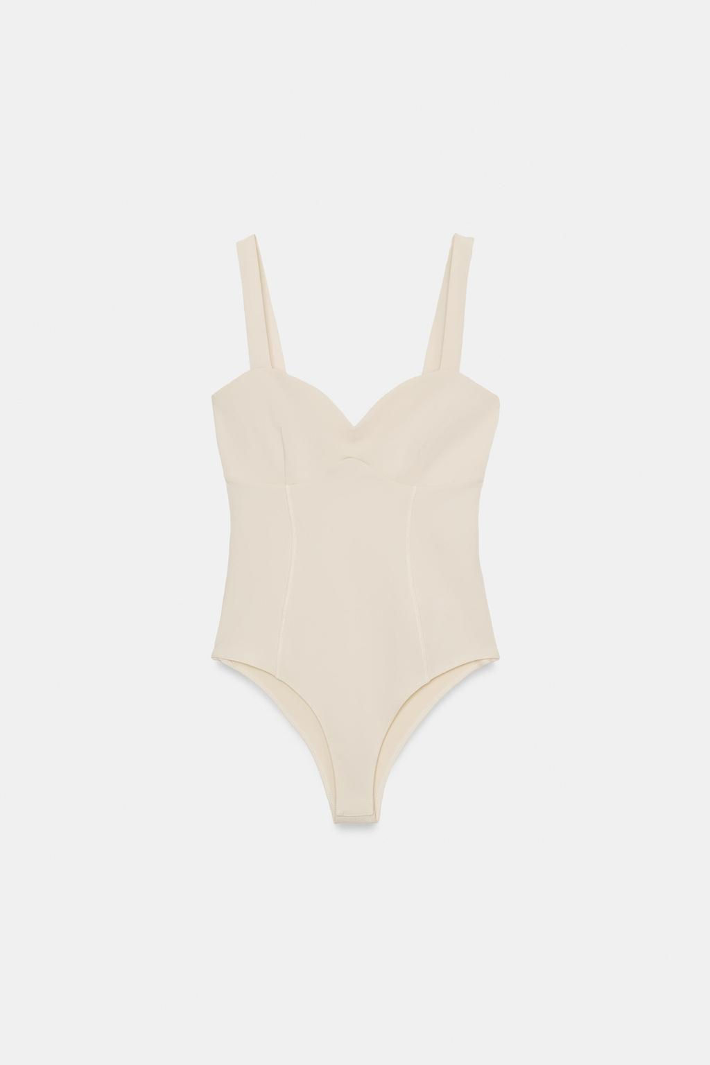 STRAPPY BODYSUIT - Zara фото 15