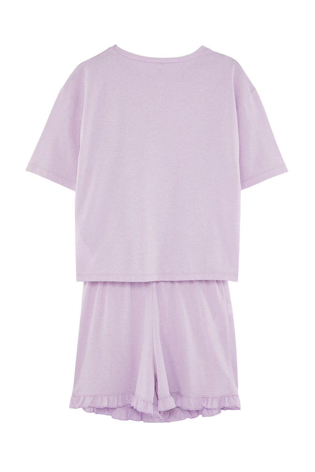 Trendyolmilla Pembe F?rf?rl? Bask?l? Sortlu Orme Pijama Tak?m? THMSS22PT0422  фото 7