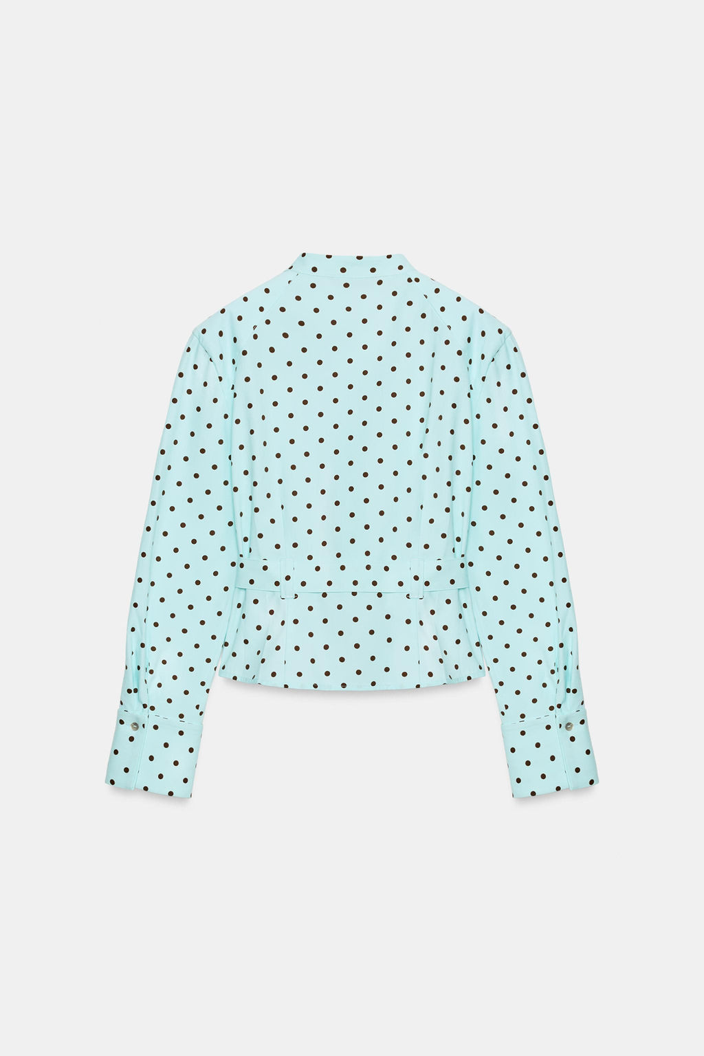 CHAQUETA CAMISERA LUNARES / Turquesa - Zara фото 6