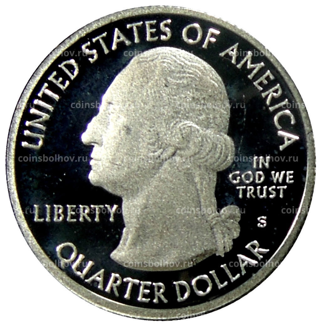 1/4 доллара (25 центов) 2012 года S США Национальные парки № 15 Денали