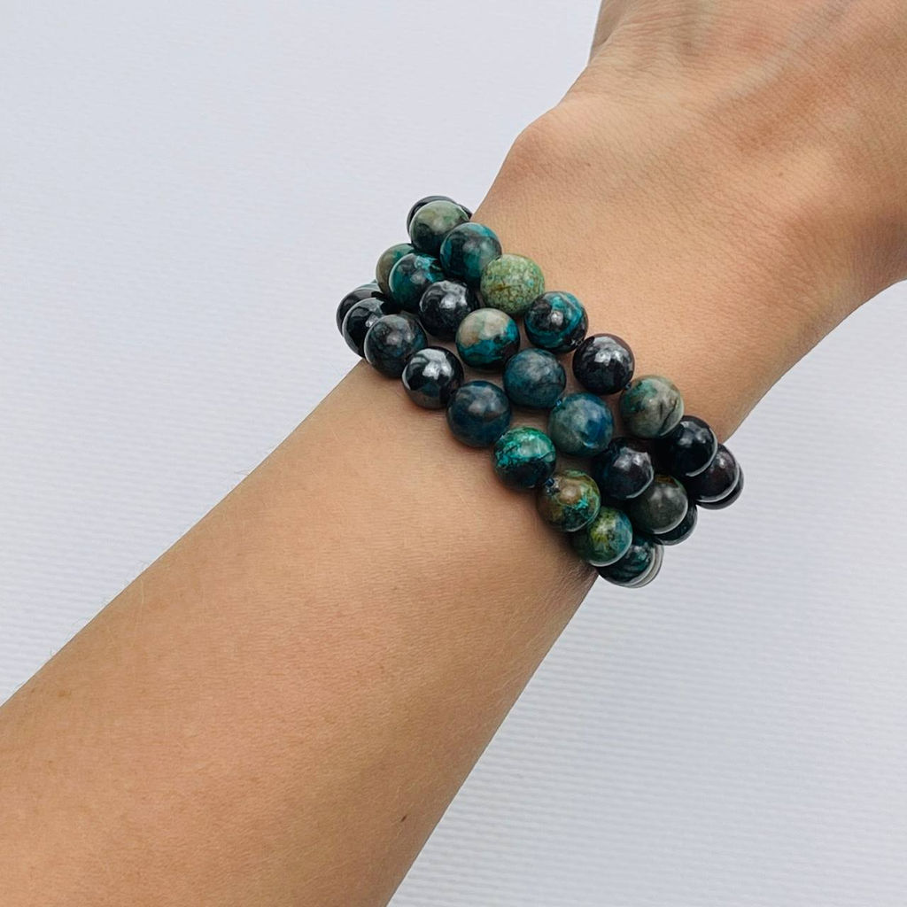 Бусины для украшений из Хризоколлы