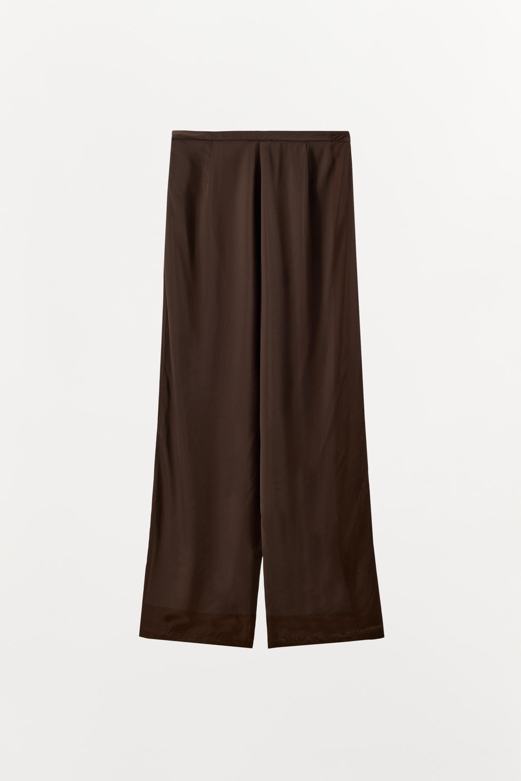 SATIN FLOWING TROUSERS - Zara фото 4