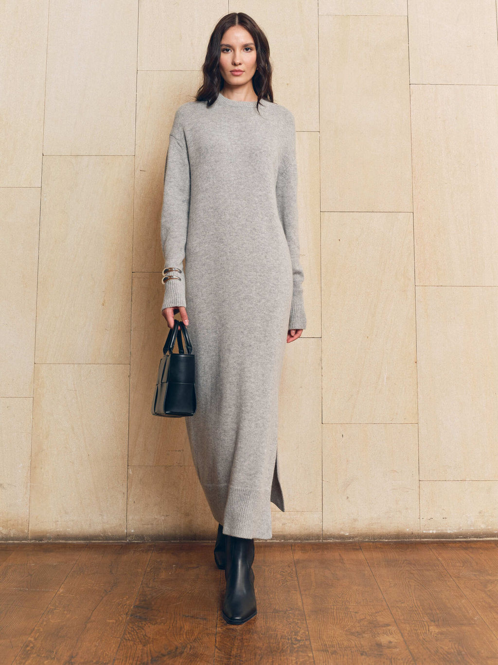 Платье вязаное 511.050108/Слоновая кость