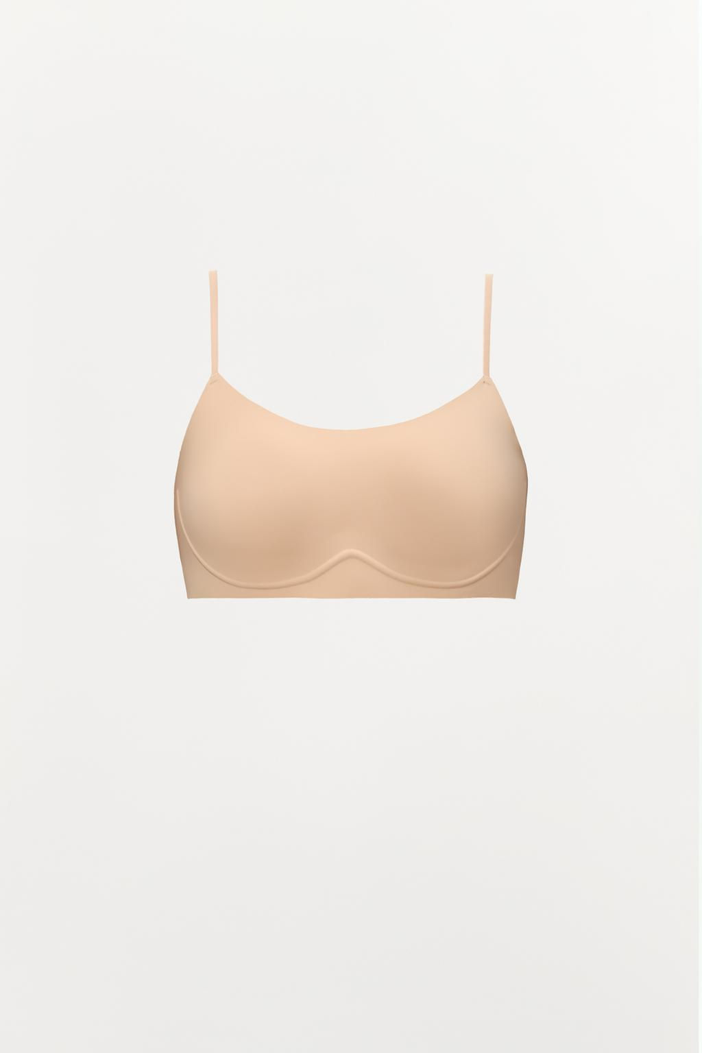 POLYAMIDE STRAP BRA - Zara фото 4