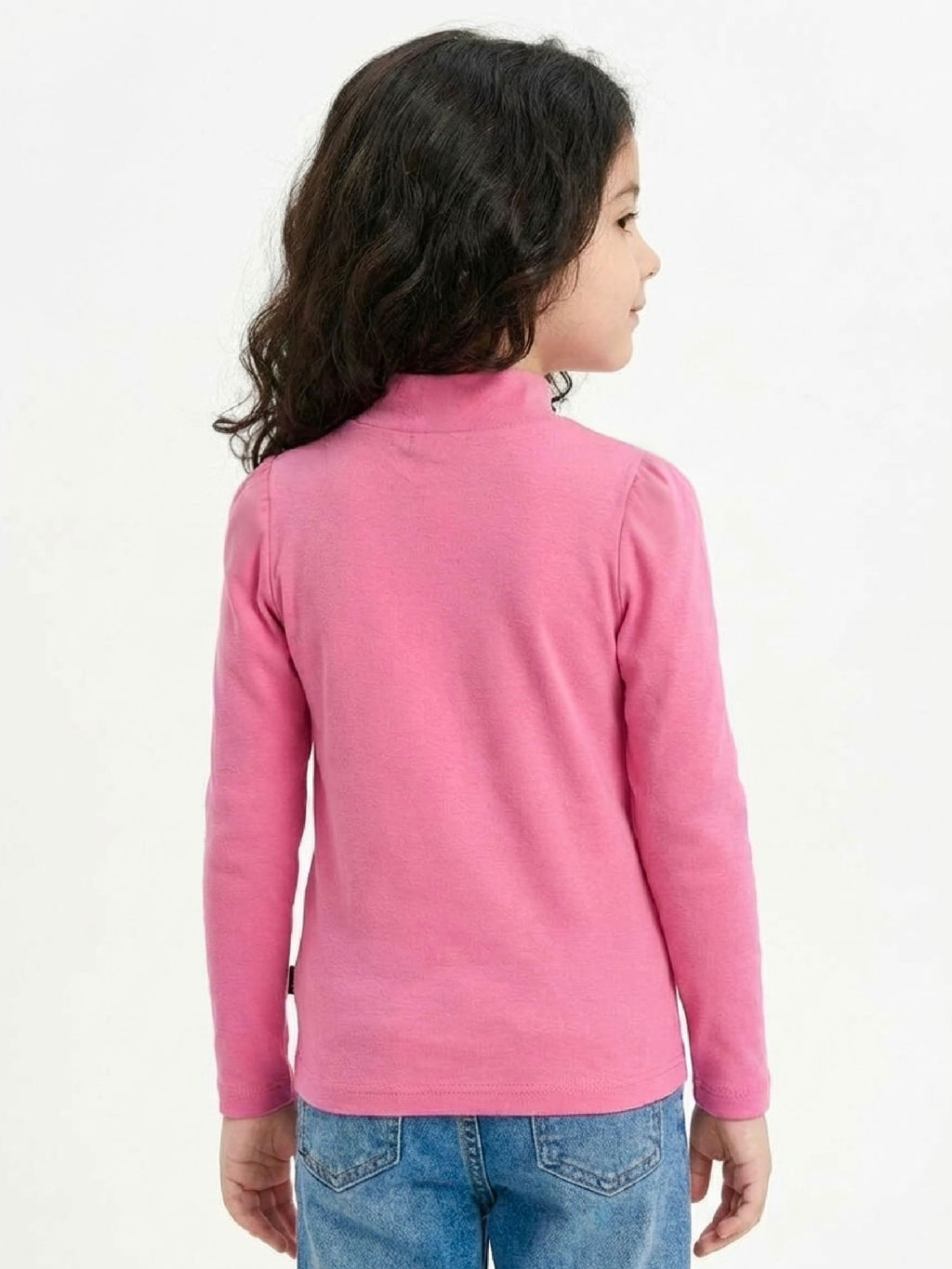 Джемпер (водолазка) UD 7383 розовый - Mini maxi фото 2