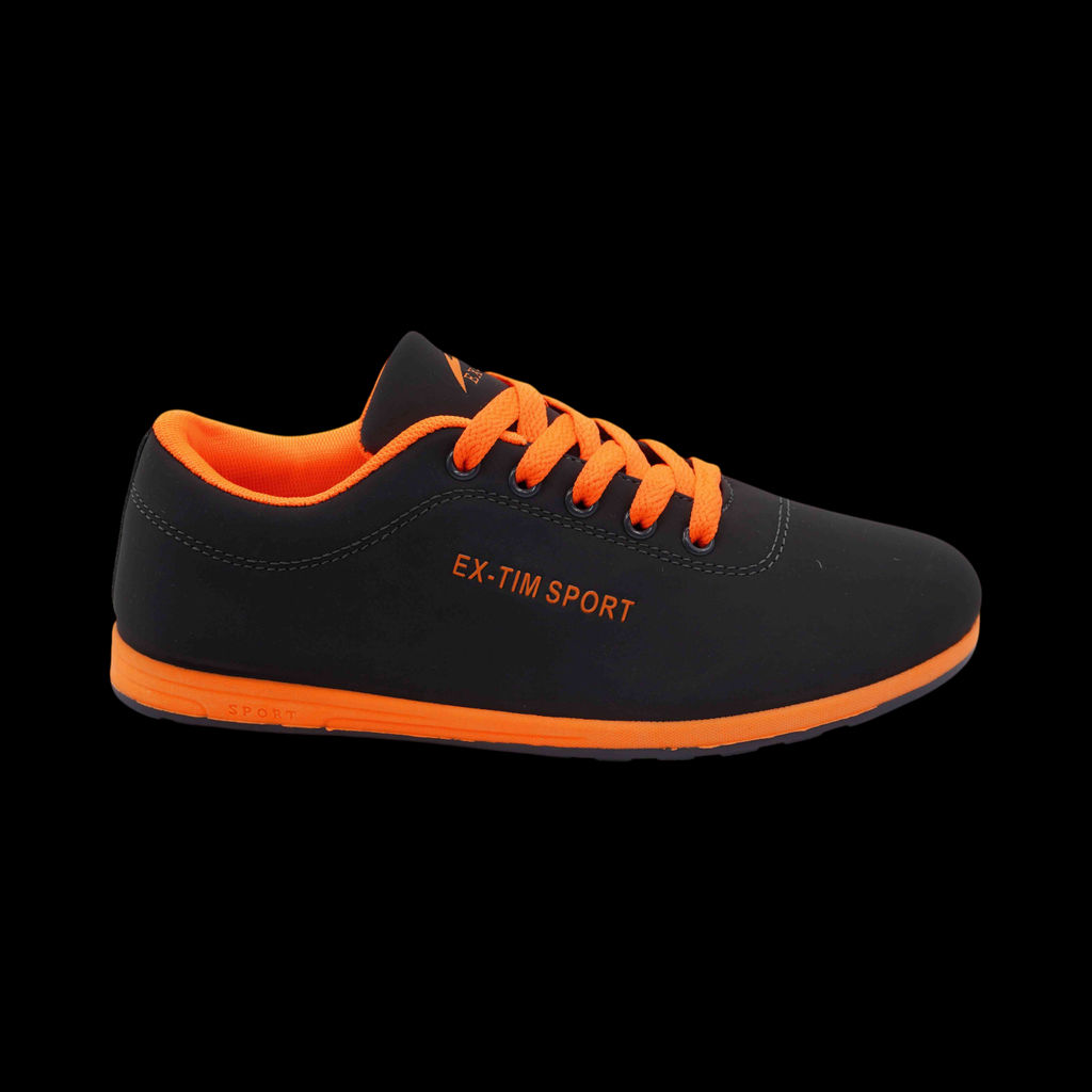 Кроссовки 5014-8 серо оранжевые