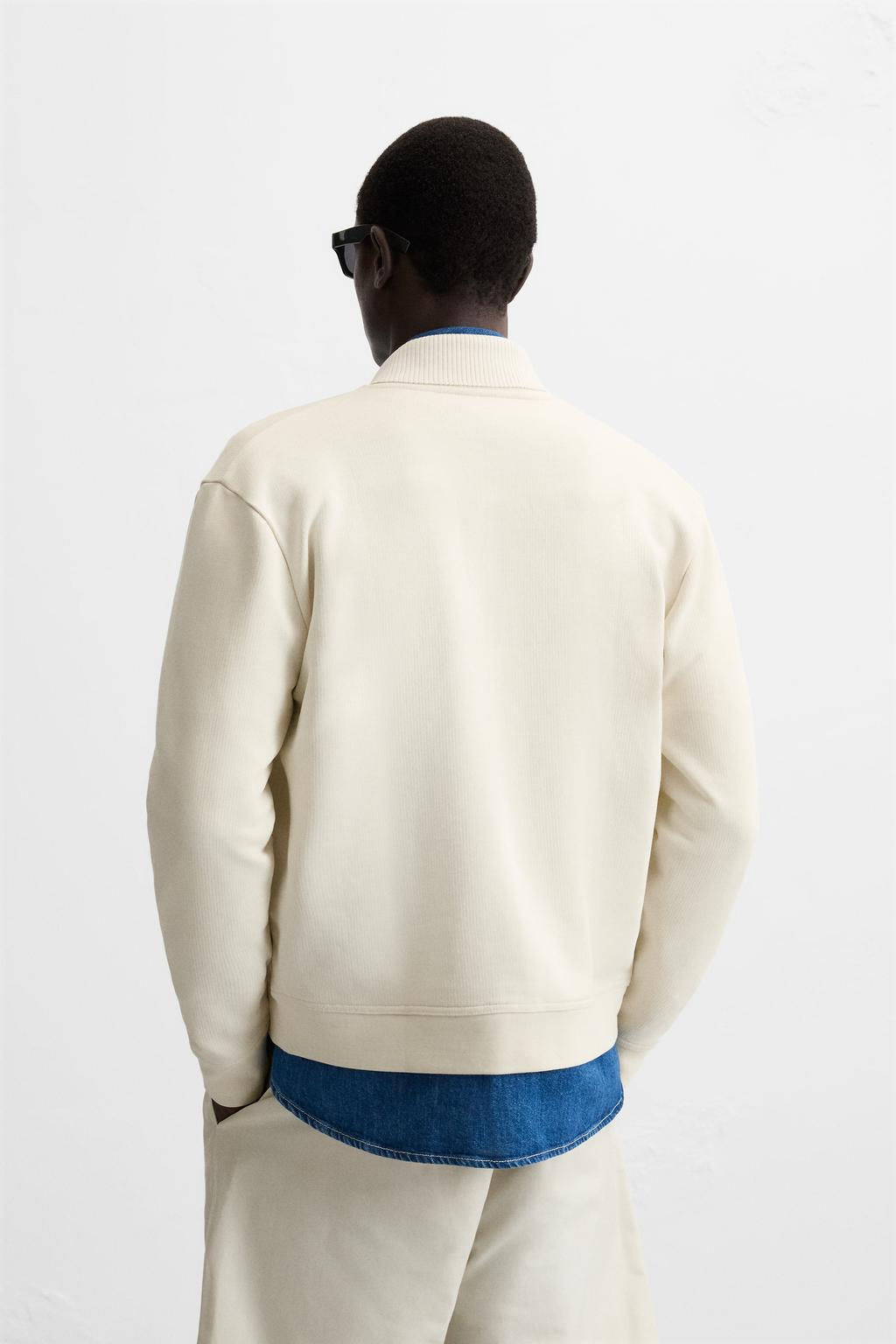 RIBBED JACKET WITH POCKETS - Zara фото 3