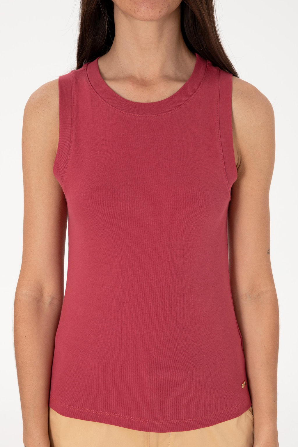 Kad_n Vi_ne Kolsuz Bisiklet Yaka Basic Ti__rt Sepette S_rpriz _ndirim - U.s. polo assn фото 6