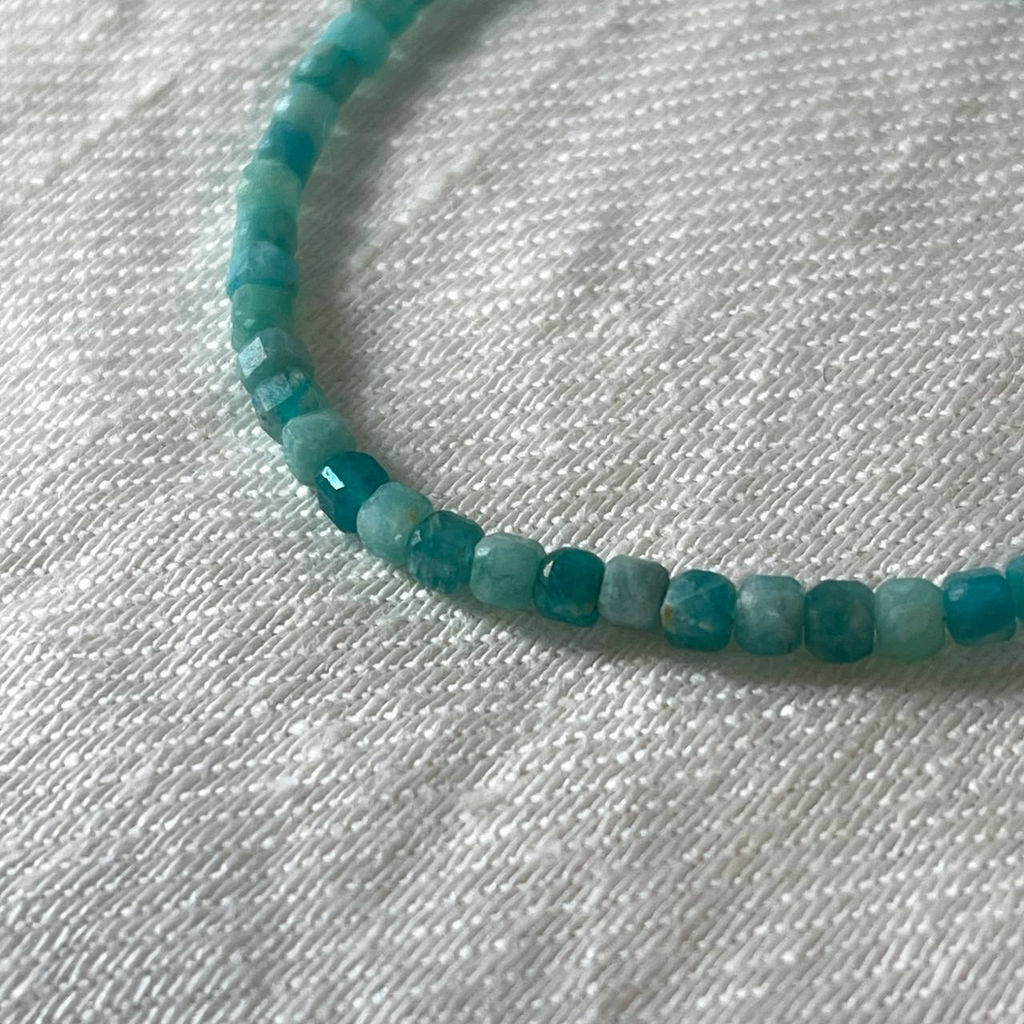 Браслет из Амазонита 18 см +