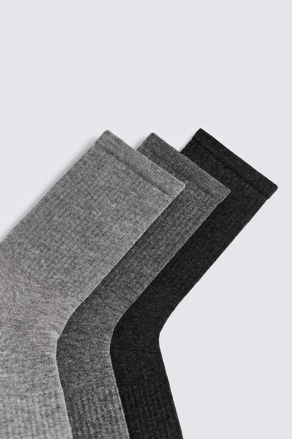 3-PACK OF RIBBED SOCKS - Zara фото 3