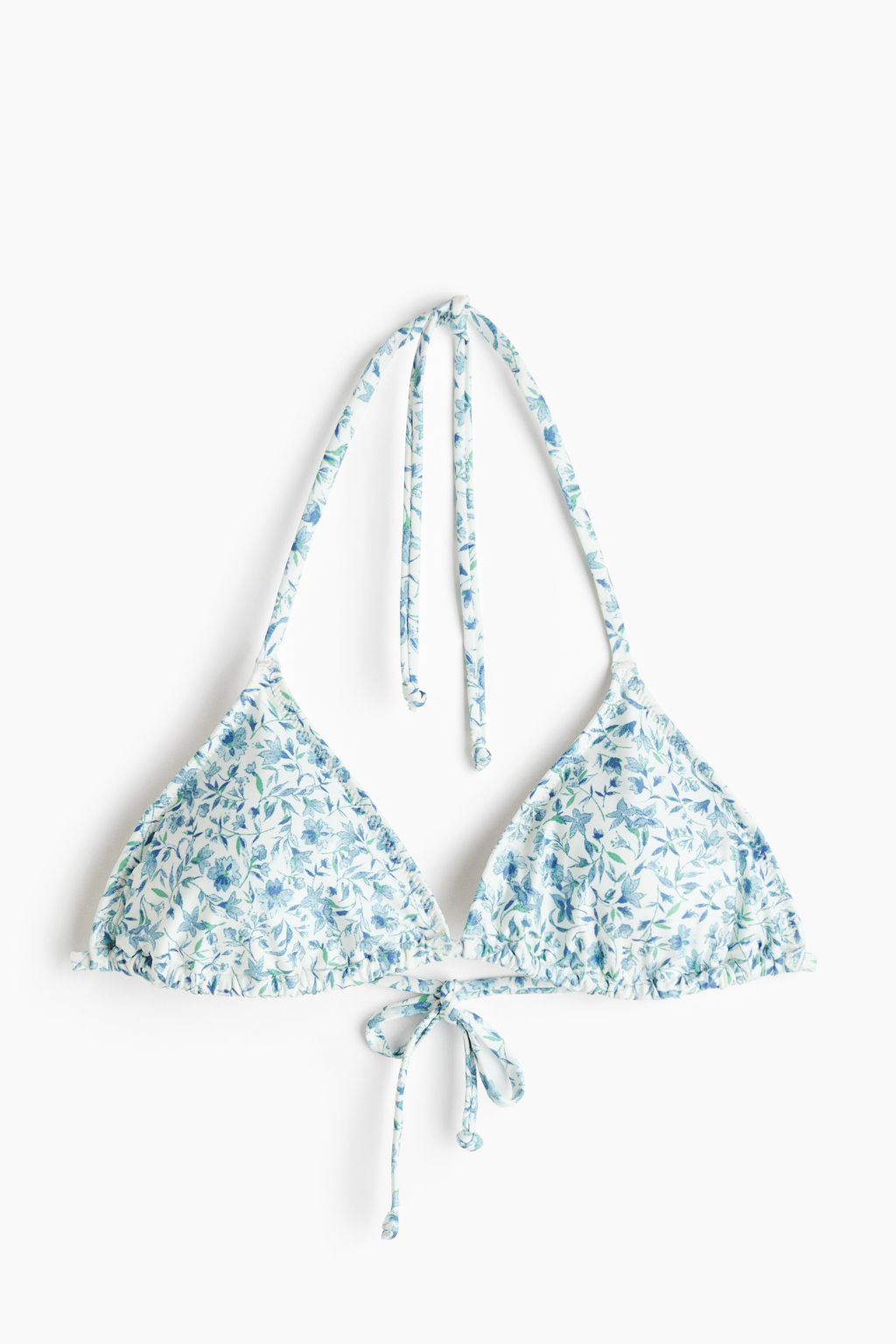 Top de bikini triangular con relleno - H&m фото 8