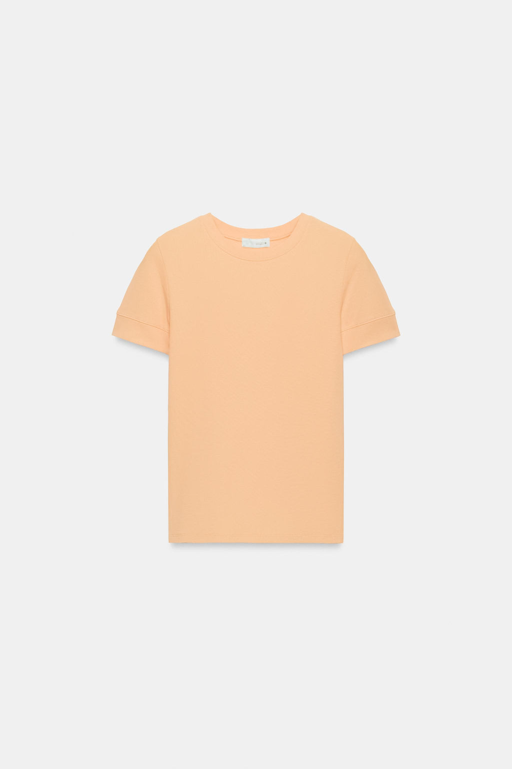 CAMISETA MINIMAL MANGA CORTA / Melocot?n