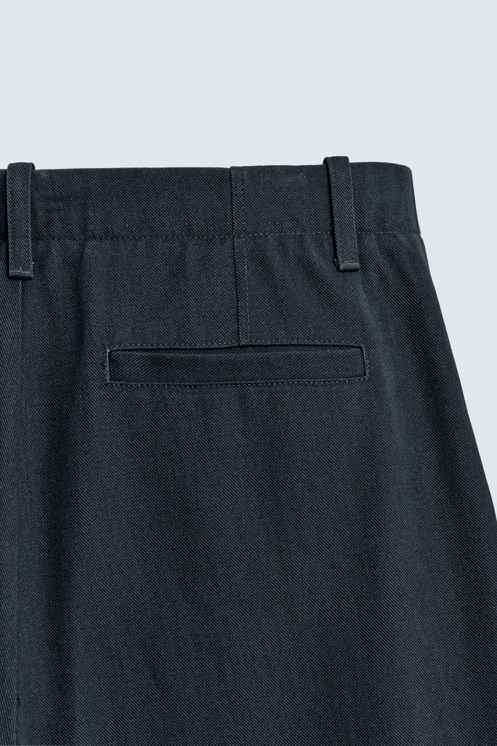 LYOCELL-COTTON BALLOON FIT TROUSERS