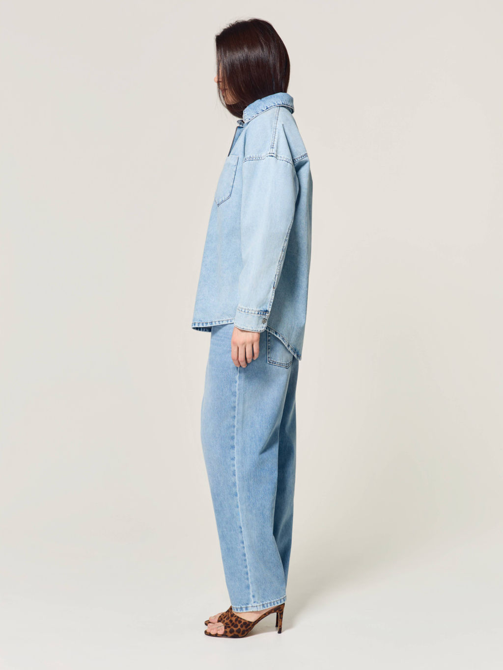 CONTE CON-925 Ветровка джинсовая женская light blue