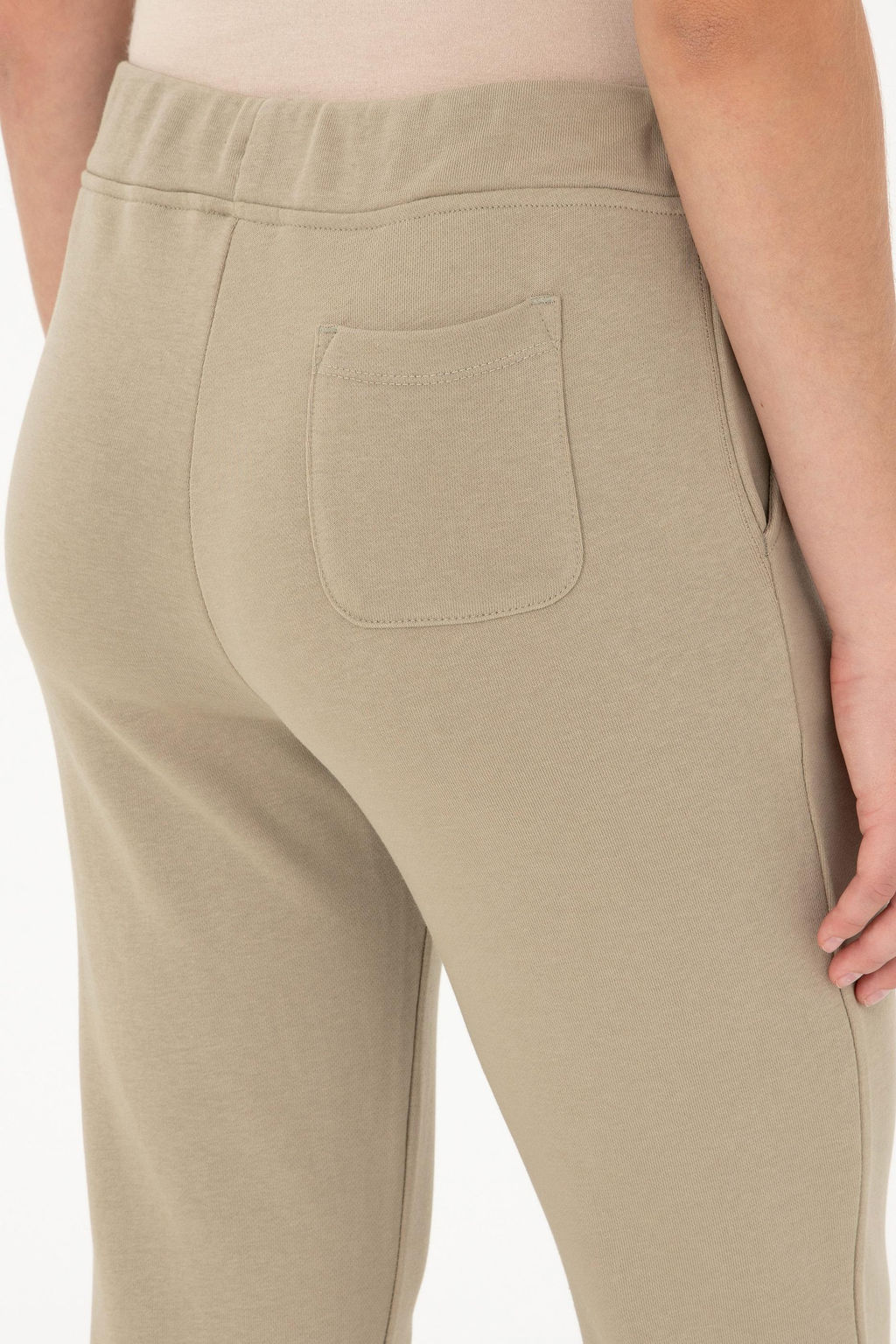 Женские легкие спортивные штаны цвета хаки - U.s. polo assn фото 12